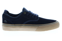 Emerica Wino G6 6101000104460 Mens Blue Suede Athletic Skate Shoes