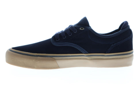Emerica Wino G6 Mens Blue Suede Low Top Lace Up Skate Sneakers Shoes