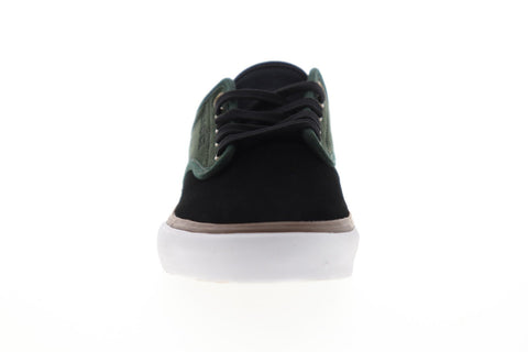 Emerica Wino G6 6101000104985 Mens Black Green Suede Lace Up Athletic Skate Shoes