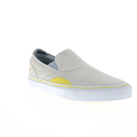 Emerica Wino G6 6101000111360 Mens Gray Suede Skate Inspired Sneakers Shoes
