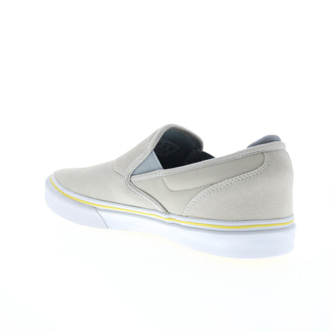 Emerica Wino G6 6101000111360 Mens Gray Suede Skate Inspired Sneakers Shoes