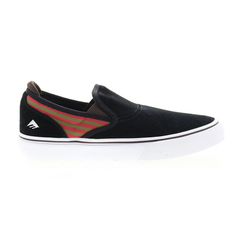 Emerica Wino G6 Slip On Braden Hoban Mens Black Skate Sneakers Shoes