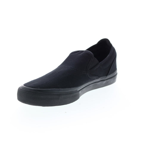 Emerica Wino G6 Slip-On 6101000111995 Mens Black Canvas Skate Sneakers Shoes