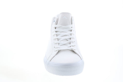 Emerica Omen Hi 6101000117167 Mens White Skate Inspired Sneakers Shoes