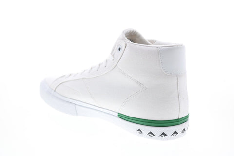 Emerica Omen Hi 6101000117167 Mens White Skate Inspired Sneakers Shoes