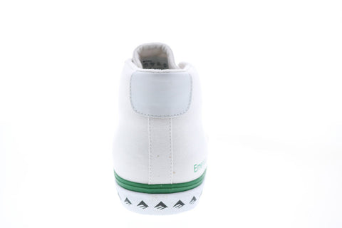 Emerica Omen Hi 6101000117167 Mens White Skate Inspired Sneakers Shoes