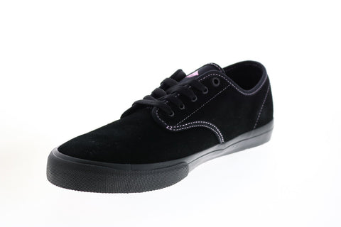 Emerica Wino Stardard Mens Black Nubuck Skate Inspired Sneakers Shoes
