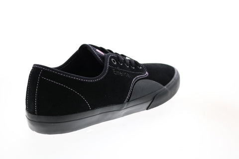 Emerica Wino Stardard Mens Black Nubuck Skate Inspired Sneakers Shoes