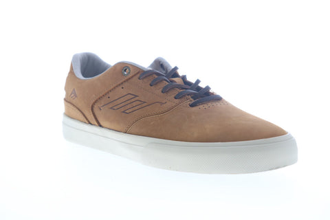 Emerica The Low Vulc 6101000131200 Mens Brown Skate Inspired Sneakers Shoes