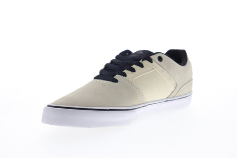 Emerica The Low Vulc Slam Victor 6101000131282 Mens Beige Suede Athletic Skate Shoes