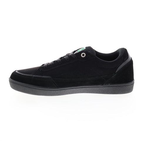 Emerica Gamma 6101000137004 Mens Black Suede Skate Inspired Sneakers Shoes