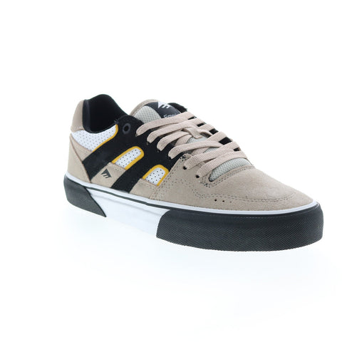 Emerica Tilt G6 Vulc 6101000138259 Mens Brown Suede Skate Sneakers Shoes