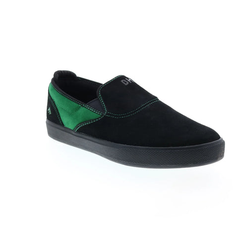 Emerica Wino G6 Slip Cup 6101000142985 Mens Black Suede Skate Sneakers Shoes