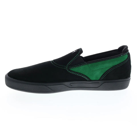 Emerica Wino G6 Slip Cup 6101000142985 Mens Black Suede Skate Sneakers Shoes