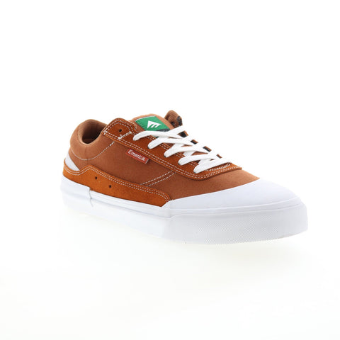Emerica Vulcano 6101000147601 Mens Brown Skate Inspired Sneakers Shoes