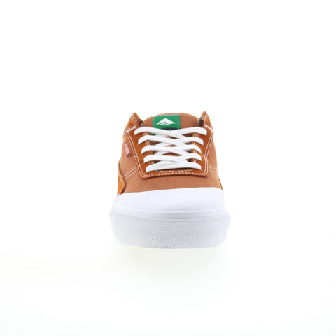 Emerica Vulcano 6101000147601 Mens Brown Skate Inspired Sneakers Shoes