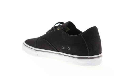 Emerica Provider 6102000127067 Mens Gray Suede Lace Up Athletic Skate Shoes