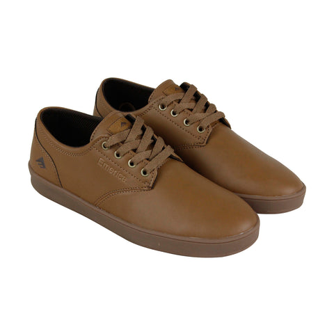 Emerica The Romero Laced Mens Brown Lace Up Skate Sneakers Shoes