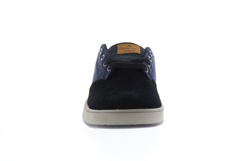 Emerica The Romero Laced Mens Black Suede Skate Inspired Sneakers Shoes