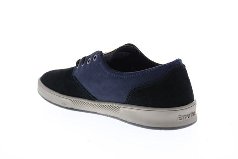 Emerica The Romero Laced Mens Black Suede Skate Inspired Sneakers Shoes