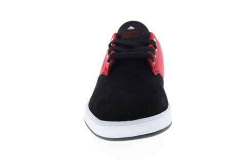 Emerica The Romero Laced Mens Black Canvas Skate Inspired Sneakers Shoes