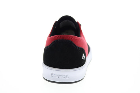 Emerica The Romero Laced Mens Black Canvas Skate Inspired Sneakers Shoes