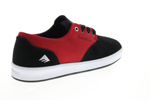 Emerica The Romero Laced Mens Black Canvas Skate Inspired Sneakers Shoes