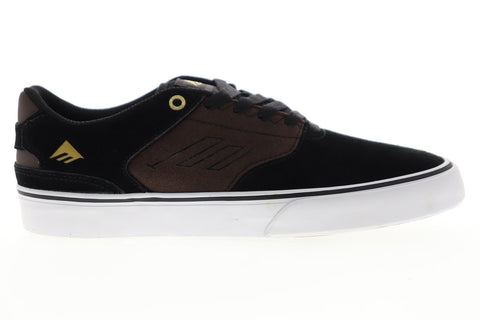 Emerica Reynolds Low VULC 6102000096591 Mens Black Athletic Skate Shoes