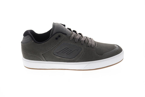 Emerica Reynolds G6 Mens Gray Suede Athletic Lace Up Skate Shoes