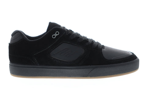Emerica Reynolds G6 Mens Black Suede & Leather Athletic Lace Up Skate Shoes