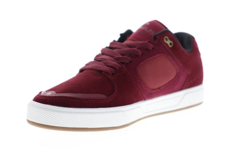 Emerica Reynolds G6 Mens Burgundy Suede Lace Up Skate Inspired Sneakers Shoes