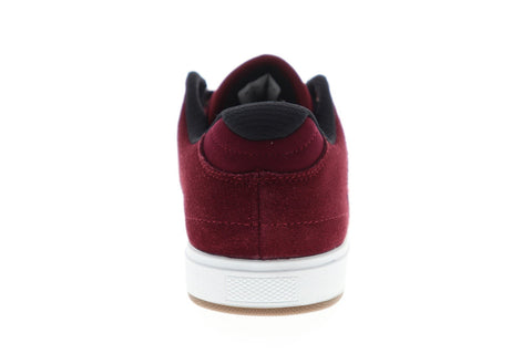 Emerica Reynolds G6 Mens Burgundy Suede Lace Up Skate Inspired Sneakers Shoes