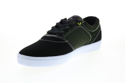 Emerica Figgy Dose 6102000123896 Mens Black Skate Inspired Sneakers Shoes