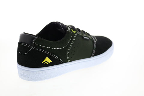 Emerica Figgy Dose 6102000123896 Mens Black Skate Inspired Sneakers Shoes