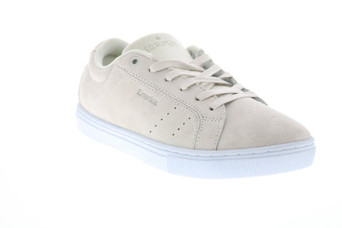 Emerica Americana 6102000125102 Mens White Skate Inspired Sneakers Shoes