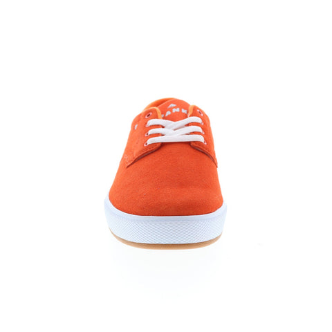 Emerica Spanky G6 6102000128800 Mens Orange Suede Skate Sneakers Shoes