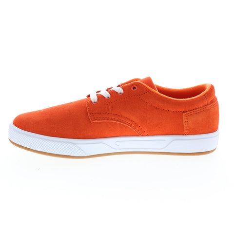 Emerica Spanky G6 6102000128800 Mens Orange Suede Skate Sneakers Shoes