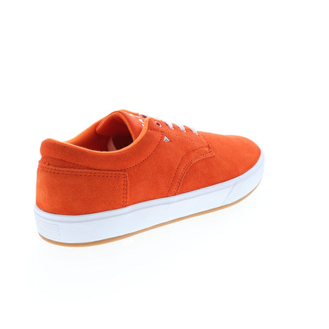Emerica Spanky G6 6102000128800 Mens Orange Suede Skate Sneakers Shoes