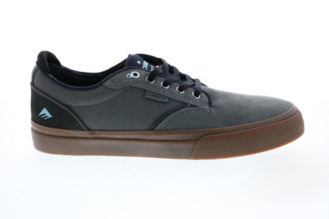 Emerica Dickson 6102000130095 Mens Gray Skate Inspired Sneakers Shoes