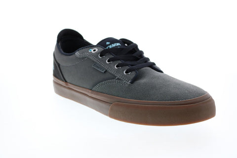 Emerica Dickson 6102000130095 Mens Gray Skate Inspired Sneakers Shoes