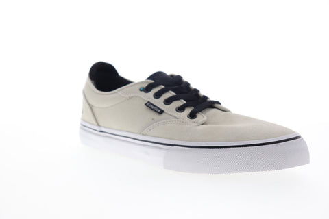Emerica Dickson Slam 6102000130282 Mens Beige Suede Athletic Skate Shoes
