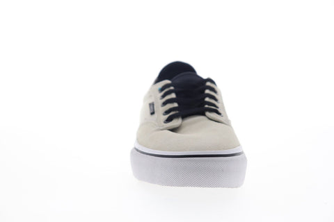 Emerica Dickson Slam 6102000130282 Mens Beige Suede Athletic Skate Shoes