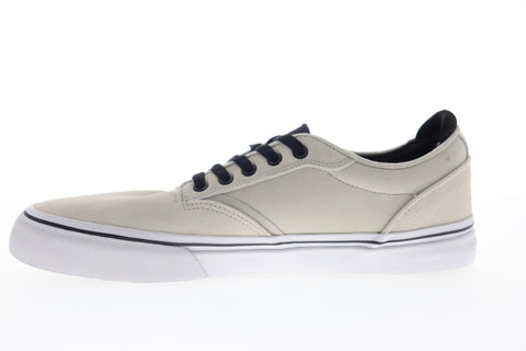 Emerica Dickson Slam 6102000130282 Mens Beige Suede Athletic Skate Shoes