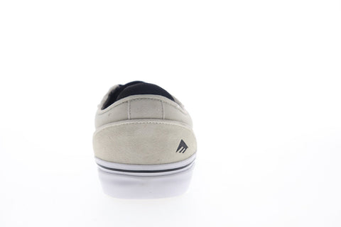 Emerica Dickson Slam 6102000130282 Mens Beige Suede Athletic Skate Shoes