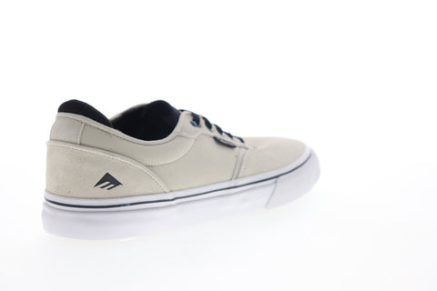 Emerica Dickson Slam 6102000130282 Mens Beige Suede Athletic Skate Shoes