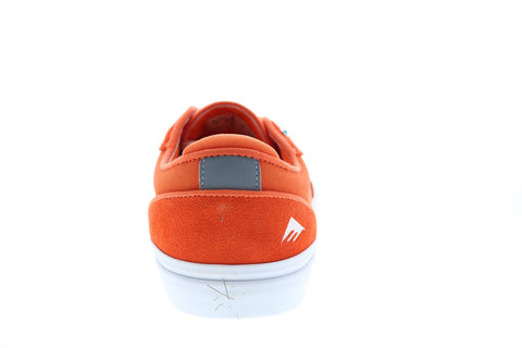 Emerica Dickson 6102000130800 Mens Orange Skate Inspired Sneakers Shoes