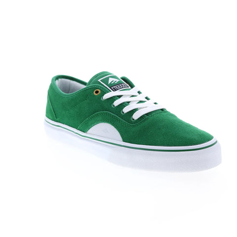 Emerica Provost G6 6102000133300 Mens Green Suede Skate Sneakers Shoes