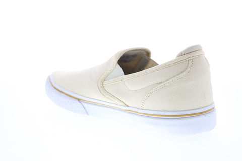 Emerica Wino G6 Slip On x SB Reserve Mens Beige Leather Sneakers Shoes