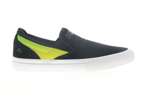 Emerica Wino G6 Slip On x Creature Mens Black Suede Sneakers Shoes