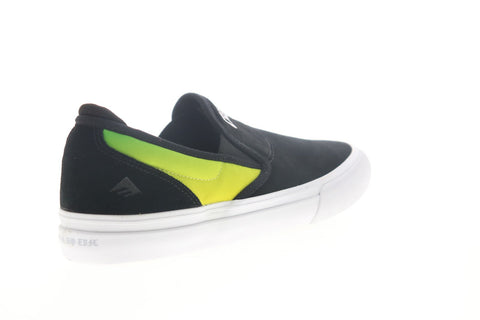 Emerica Wino G6 Slip On x Creature Mens Black Suede Sneakers Shoes